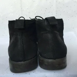 Zara Man Black Leather Chukka Lace up Boot - Size 43  US 9.5 10 Quality Made Zara men | Shoes | Zara Man Black Leather Chukka Lace Up  main image 2
